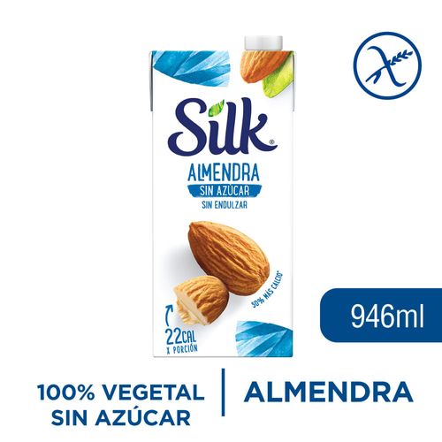 Bebida SILK almendra sin azúcar 1 L