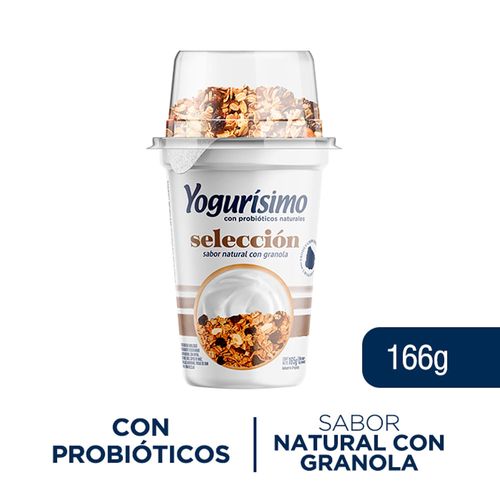 YOGURISIMO capuchón granola 165 g