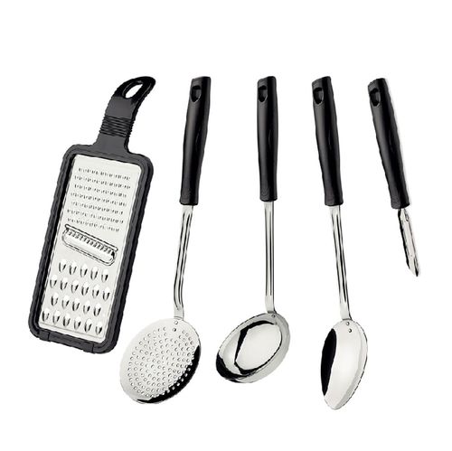 Juego de Utensilios 5 Piezas Acero Inoxidable TRAMONTINA