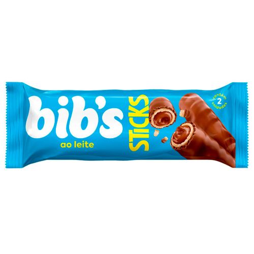 Barquillos rellenos BIB´S stick leche 32 g