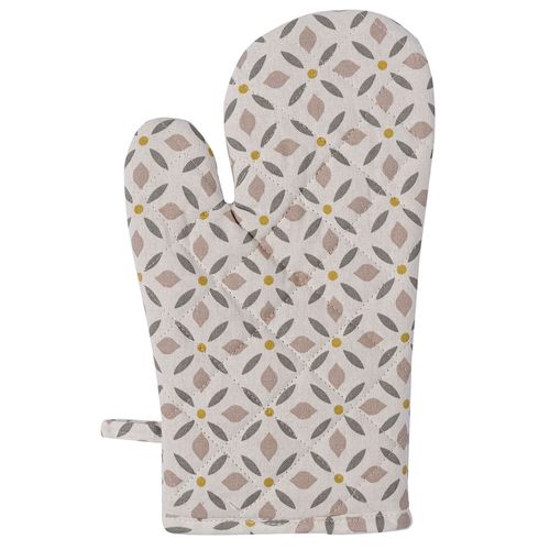 Manopla 18 x 30 cm estampado gris