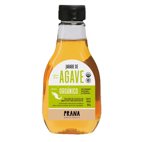 Jarabe de agave orgánico PRANA 660 ml