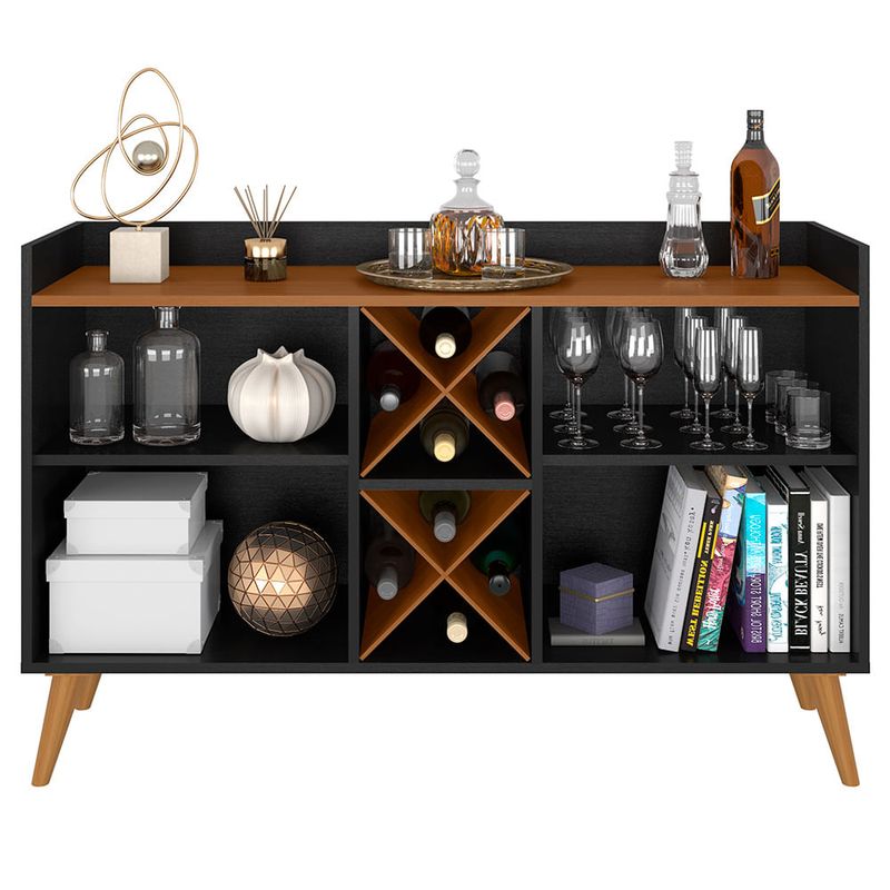 Aparador-Bodeguero-119x77x37-cm-Canela-Negro-2