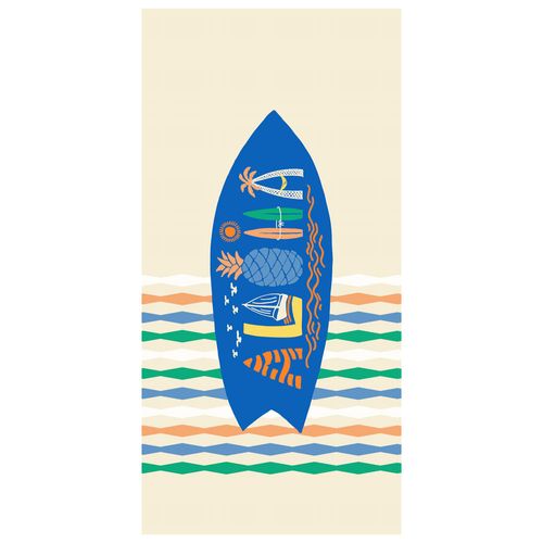 Toalla playera DOHLER 76 x 152 cm aloha