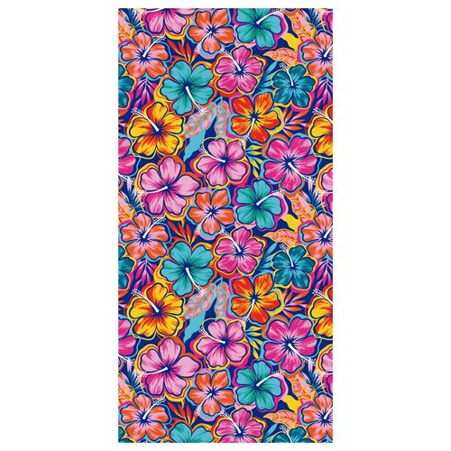 Toalla playera DOHLER 76 x 152 cm flowers