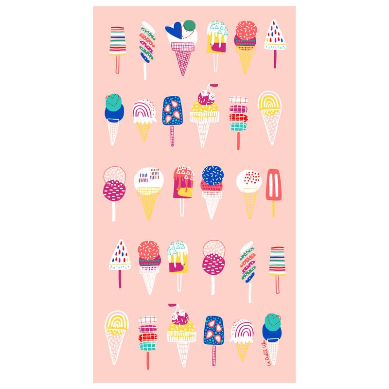 Toalla-playera-DOHLER-70-x-130-cm-icecream-Toalla-Playera-DOHLER-70x130-cm-Ice-Cream-0