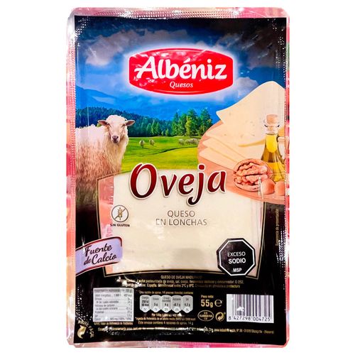 Queso de Oveja en Lonchas ALBENIZ 55 g