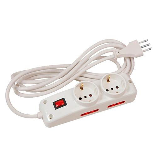 Prolongador VIVION 2 schuko 4 tcte con 3 m fic