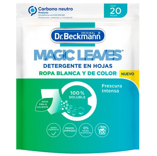Detergente en láminas Dr. BECKMANN x 20