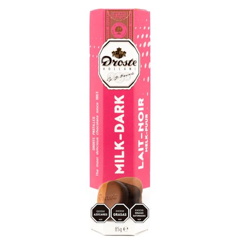 Pastillas chocolate amargo BITTER Drosete 85 g