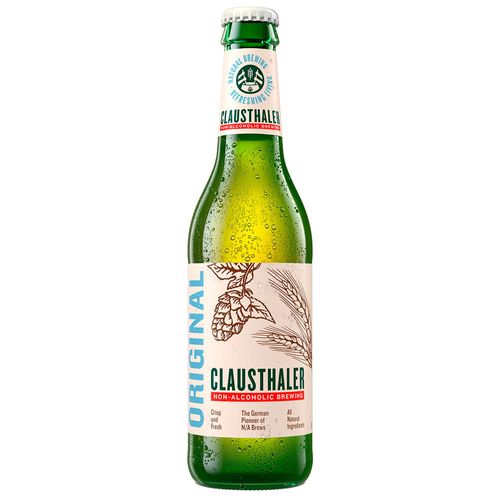 Cerveza sin alcohol CLAUSTHALER 330 ml