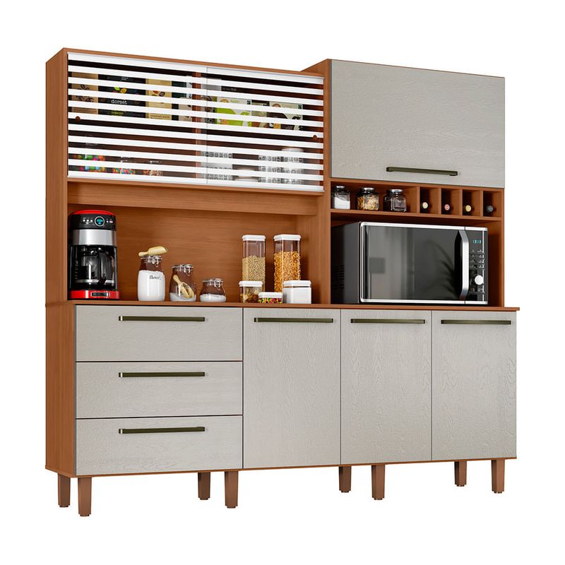 Mega-Kit-Cocina-6-Puertas-3-Cajones-Canela-Arena-1