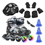 Set-Rollers-Aluminio-T-S-Casco-6-Protectores-Bolso-0