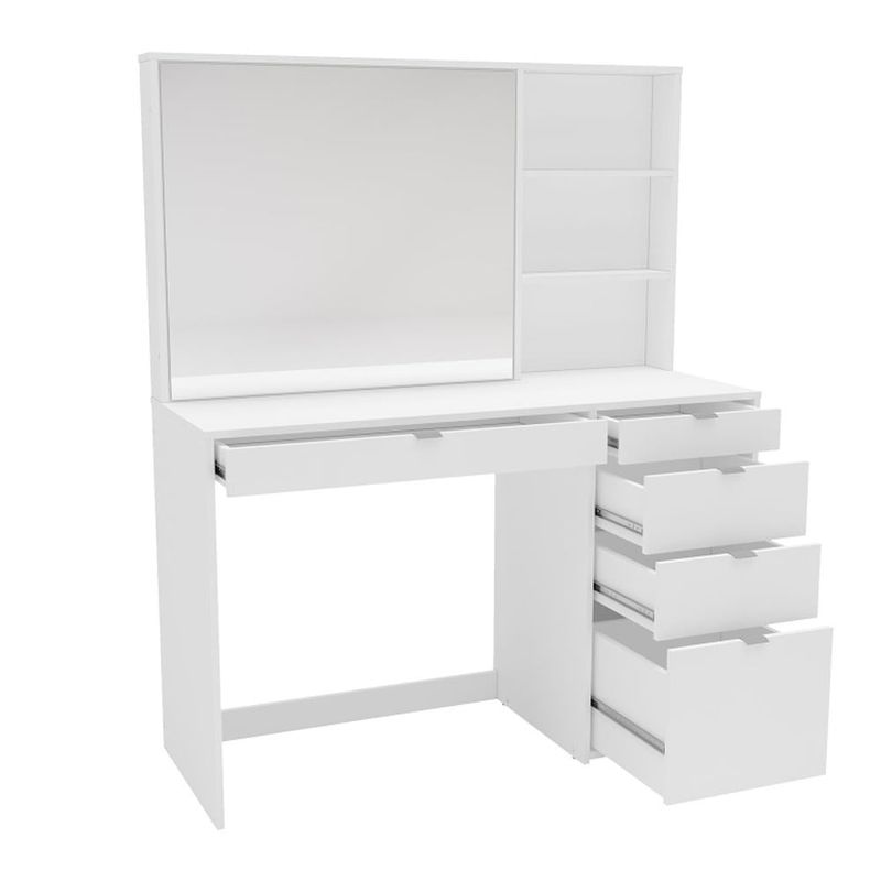 Tocador-con-Espejo-Blanco-5-cajon---Estantes-120x145x45-cm-2