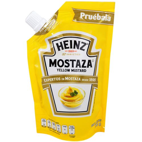 Mostaza yellow HEINZ 200 g