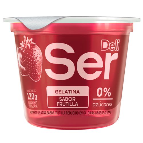 Gelatina SER frutilla 120 g