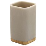 Vaso-para-baño-en-poliresina-beige-con-detalle-en-bambu-0
