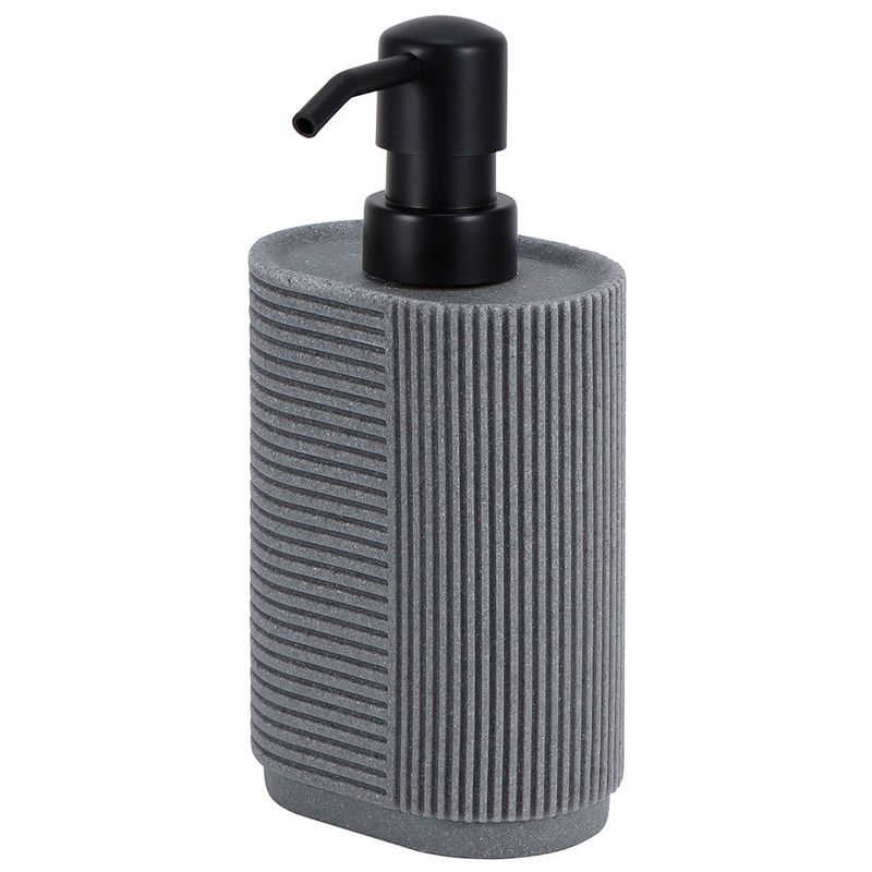 Dispensador-de-Jabon-en-Poliresina-Gris-0