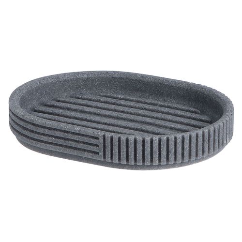 Jabonera en Poliresina Gris