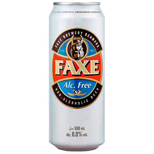 Cerveza sin alcohol FAXE 500 ml