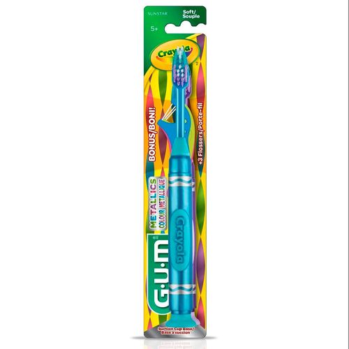 Pack cepillo dental x 2 GUM crayola