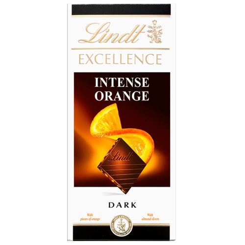 Chocolate LINDT LINDOR Excellence Amargo y Naranja 100 g