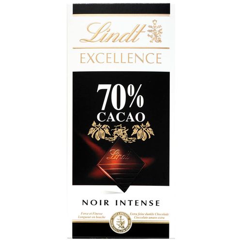 Chocolate LINDT LINDOR Extra Chocolate Amargo 70% 100 g
