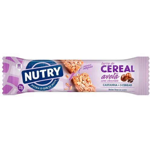 Cereal barra NUTRY avellana/chocolate 22 g