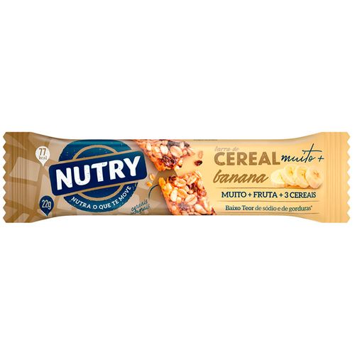 Cereal barra NUTRY Banana 25 g
