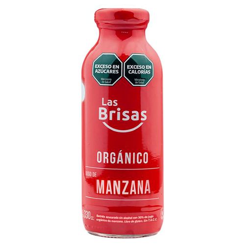 Jugo Orgánico LAS BRISAS Manzana 330 cc