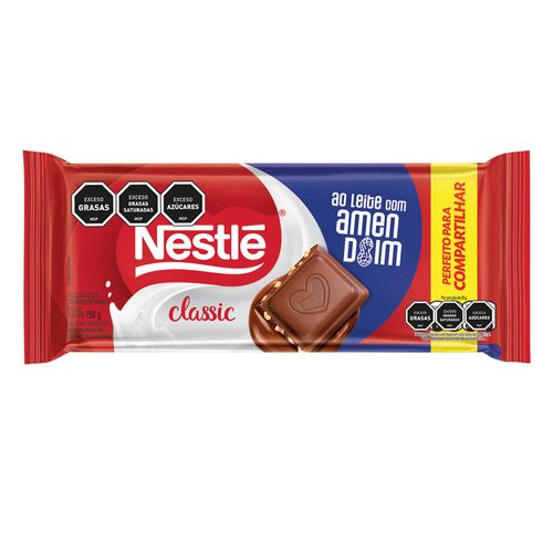 Chocolate NESTLE Classic amendoim 150 g