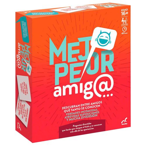 Juego Mejor-Peor Amigo/a 3626