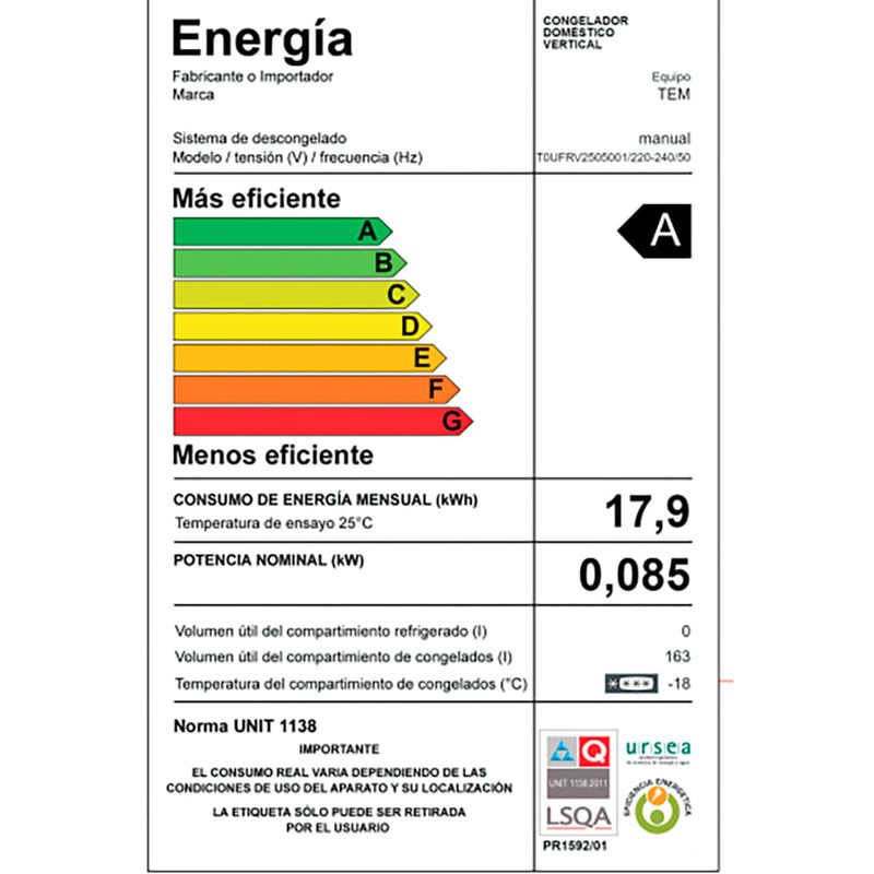 Freezer-vertical-TEM-ModT0UFRV2505001-FH-165-L-2