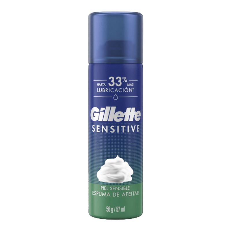 Espuma-de-afeitar-GILLETTE-Foam-sensitive-56-g-0