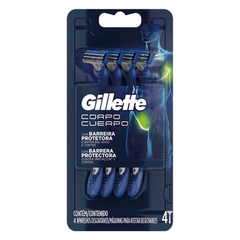 Maquina-de-afeitar-GILLETTE-Corpo-4-unidades-0