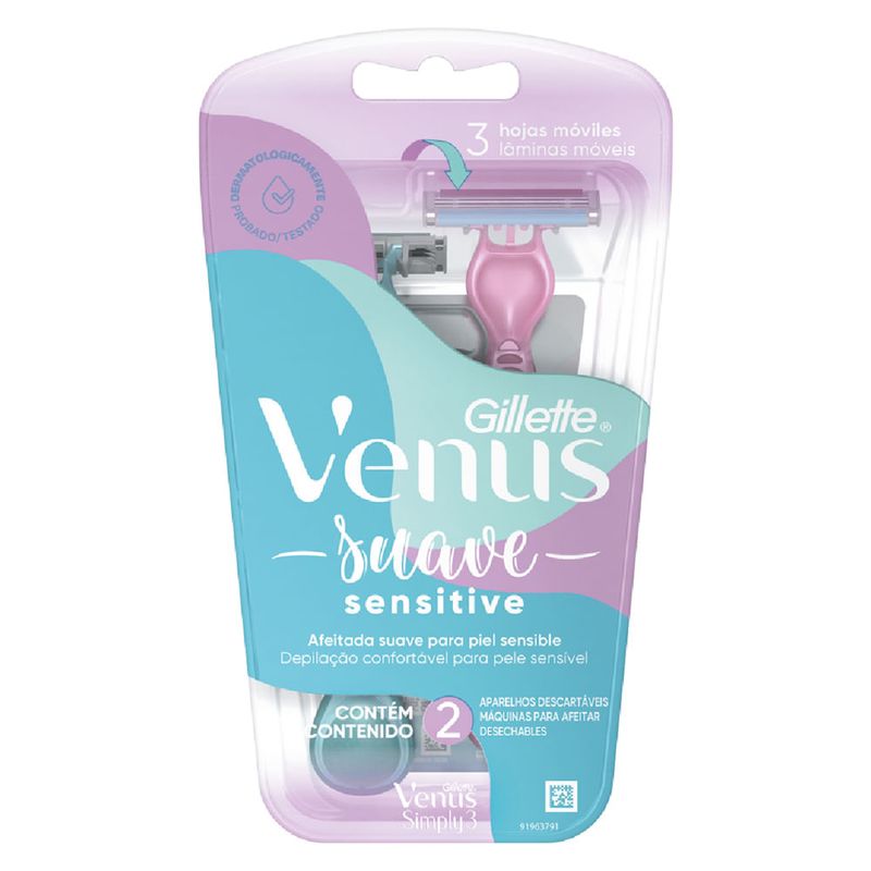 Maquina-de-afeitar-GILLETTE-venus-Simply-Sensitive-0