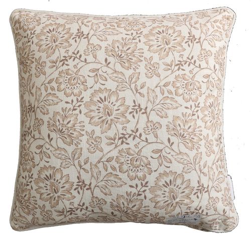 Almohadón decoración 45 x 45 cm taupe