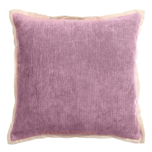 Almohadón decoración 45 x 45 cm púrpura