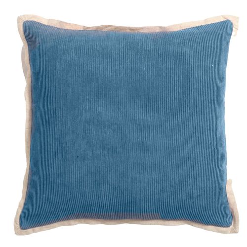 Almohadón decoración 45 x 45 cm azul