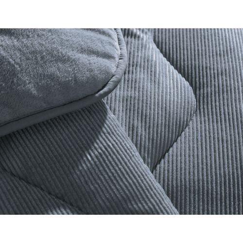 Acolchado Blend Esense Boss king size 260 x 240 cm azul