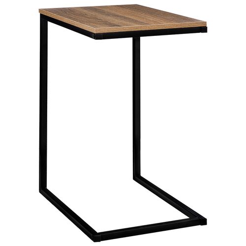 Mesa Auxiliar en madera y acero 45x35x66 cm