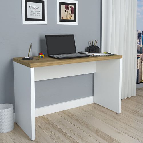 Escritorio Toq Blanco/Olmo 120x75x50 cm
