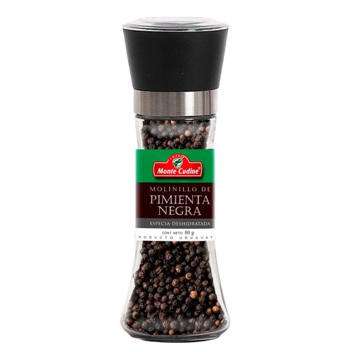 Pimienta Negra con Molinillo MONTE CUDINE 80 g