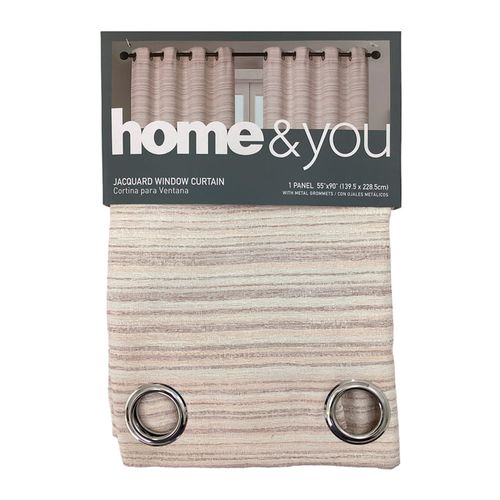 Cortina 1 Paño 137x225 cm Crema