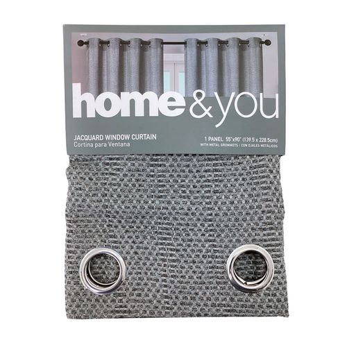 Cortina 1 Paño 137x225 cm Gris