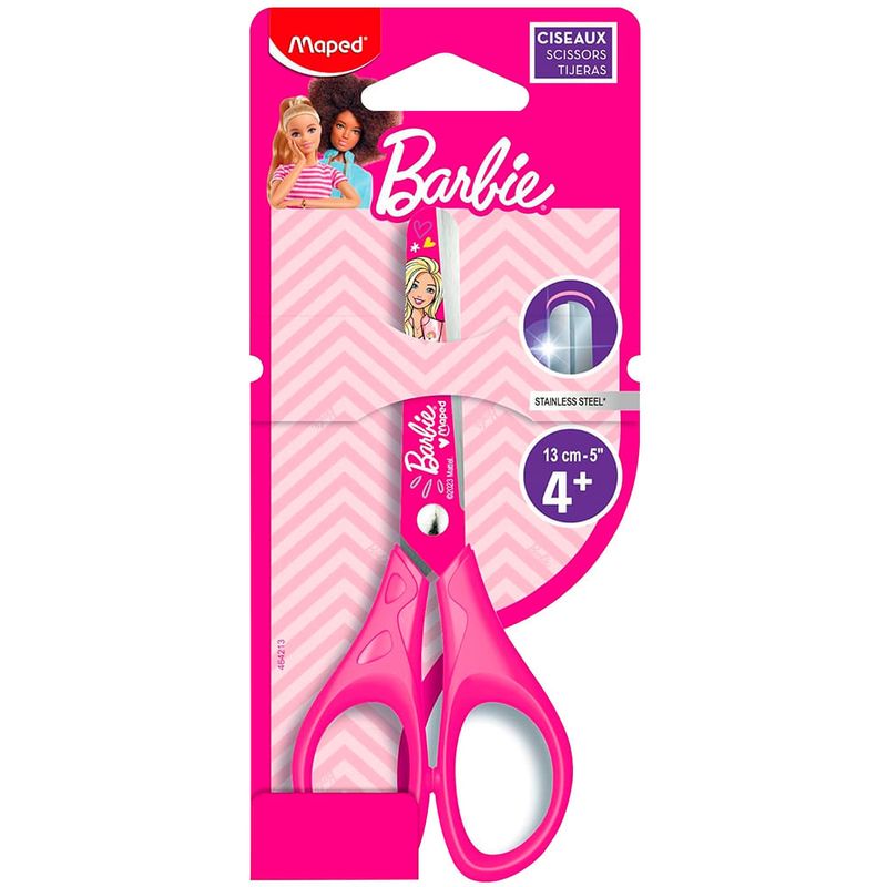 Tijera-MAPED-Barbie-13-cm-Pulse-0