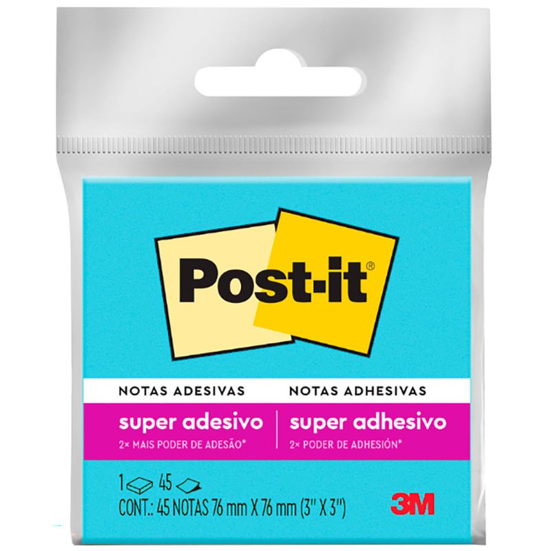 Notas-autoadhesivas-Post-it-azules-76x76mm-0