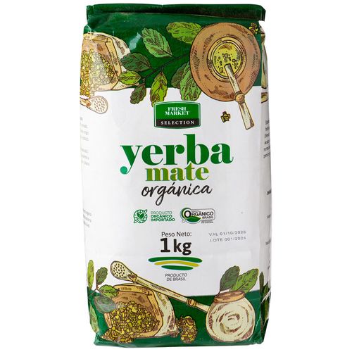 Yerba Orgánica FRESH MARKET Selection 1 kg