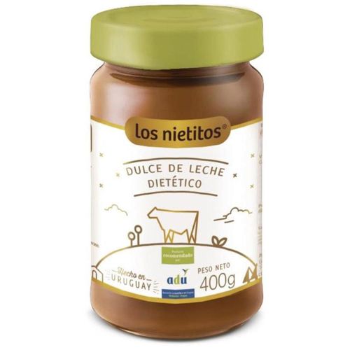 Dulce de leche LOS NIETITOS 0% azúcar 400g