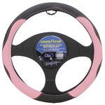 Cubre-volante-GOODYEAR-rosado-y-negro-38-cm-0